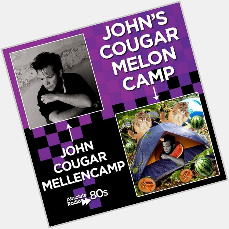 Happy 63rd birthday to John Cougar Mellencamp. 