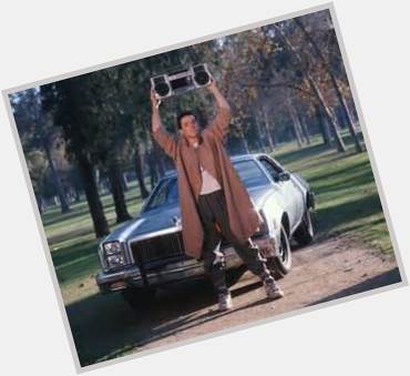 Happy birthday to John Cusack, who inspired \80s guys to hoist boomboxes outside girls\ homes in a kinda stalkery way 