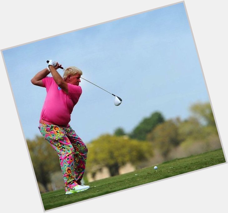 Happy 51st Birthday to the first man to average over 300 yds on the PGA Tour, John Daly! 