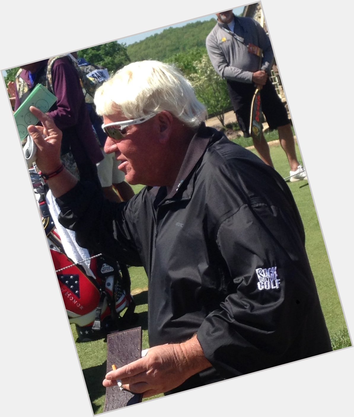 Happy Birthday to John Daly he teed off Legends of Golf 5 strokes off the lead 