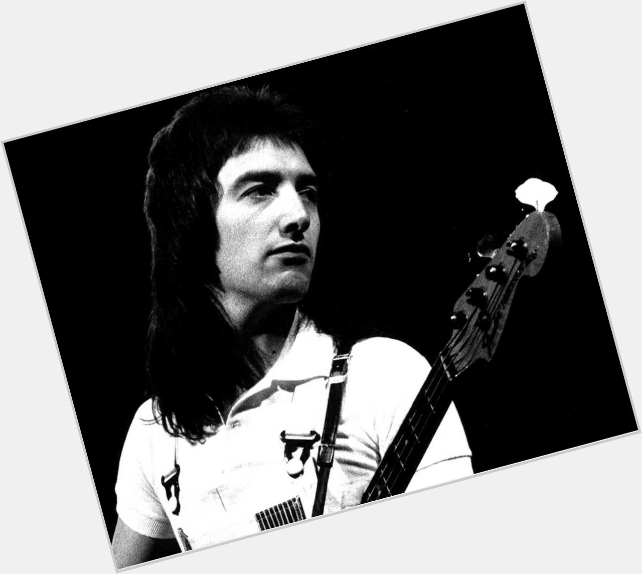Happy 64th birthday John Deacon, bass, Queen, the last to join & the youngest, being only 19. 