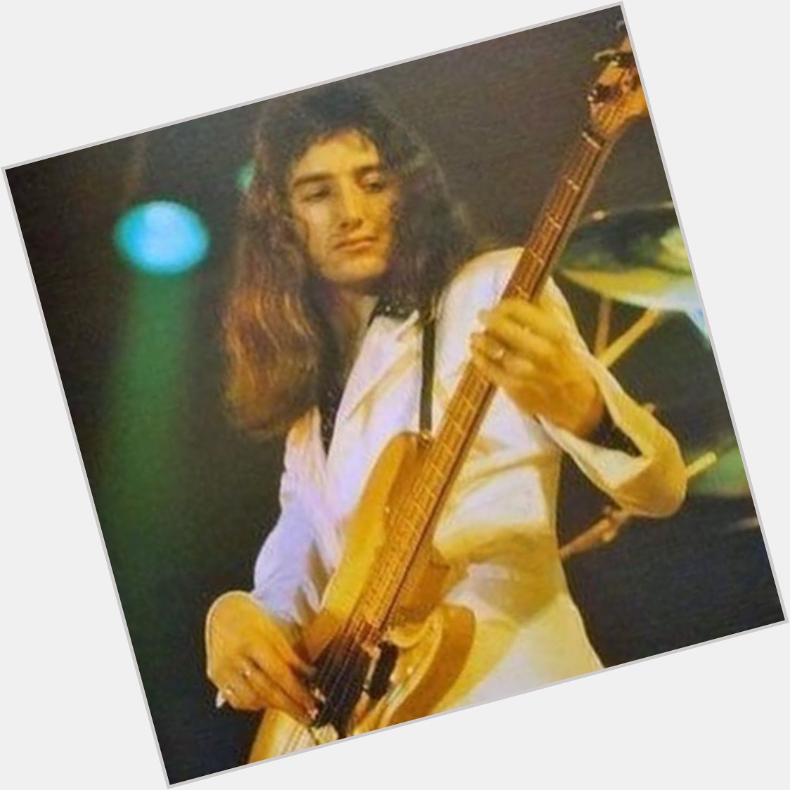 Happy birthday to my favourite bass boy john deacon 