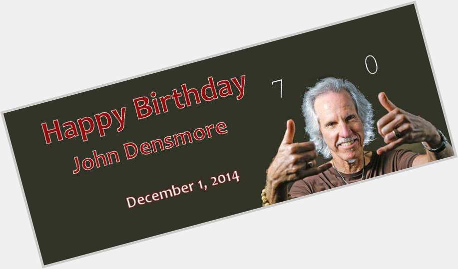 Happy birthday John Densmore 