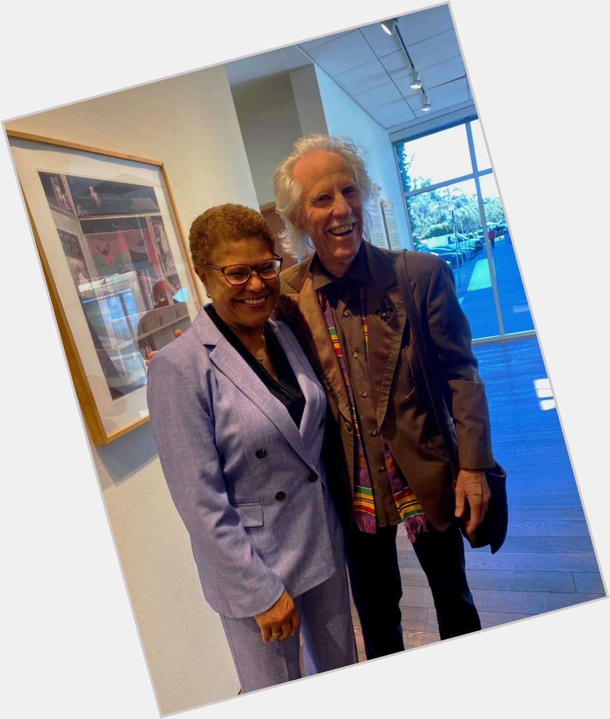 Happy Birthday to John Densmore who is 78 today and Congrats to Karen Bass who is a real LA Woman. 