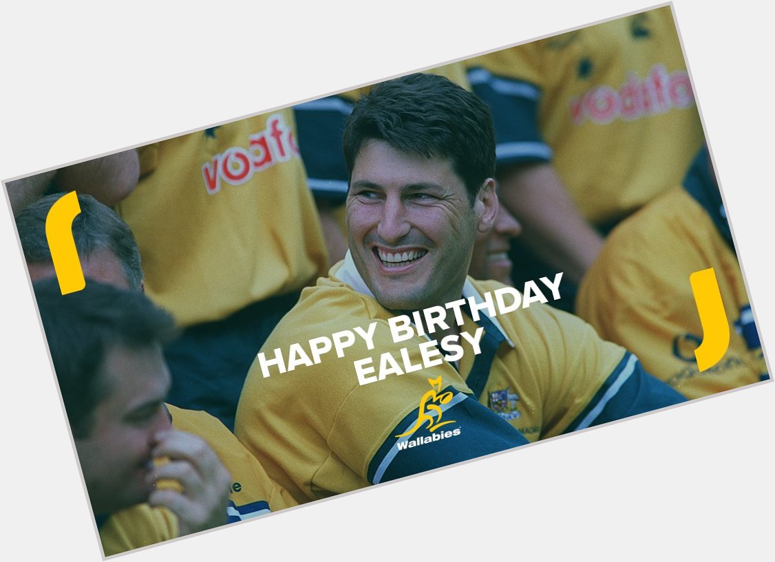 Happy birthday to our legend John Eales!  