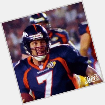 Happy Birthday to one of the best QBs to play the game. John Elway 