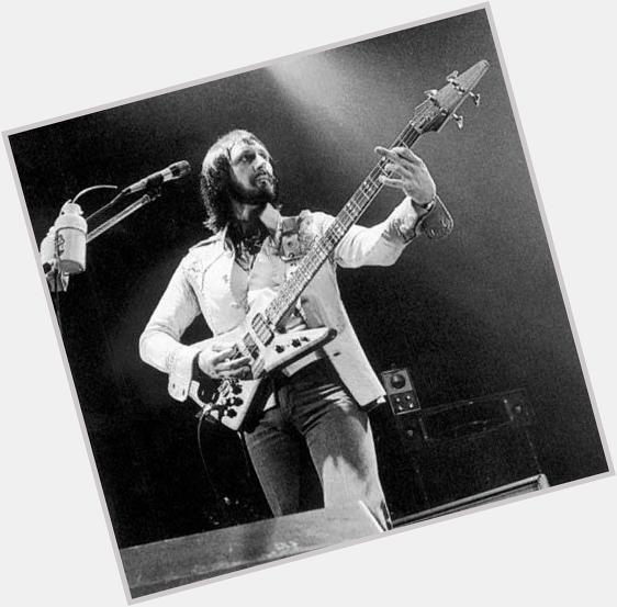 The greatest bassist to have ever lived was born today. He would have been 71. Happy Birthday, John Entwistle 