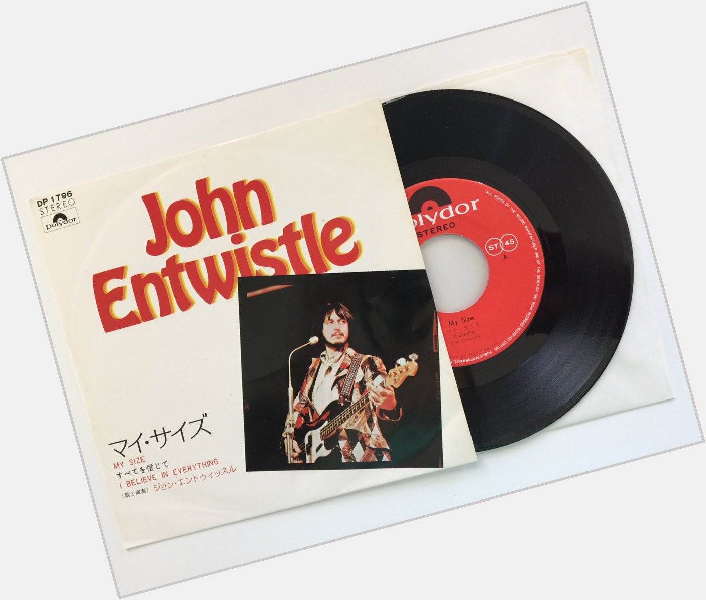 Happy 75th Birthday to the late great John Entwistle! 