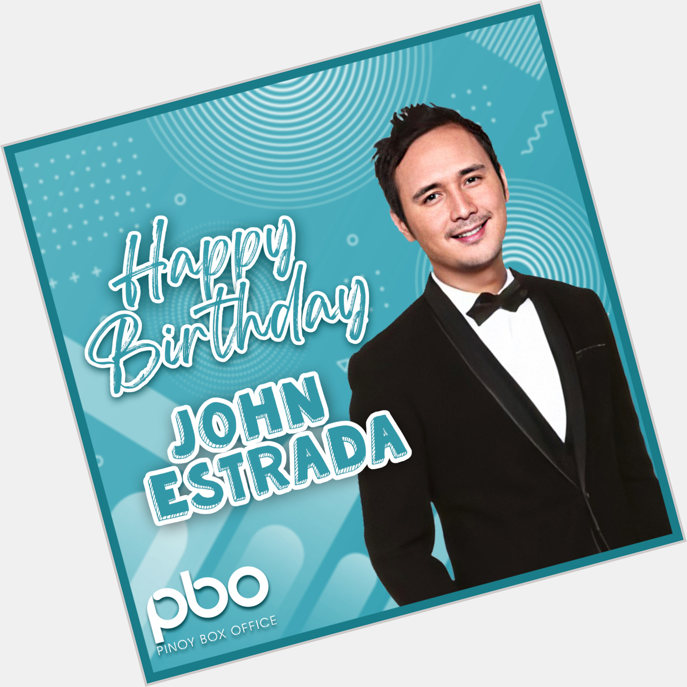 Happy birthday, John Estrada! May this day brings you good luck and fortune! 