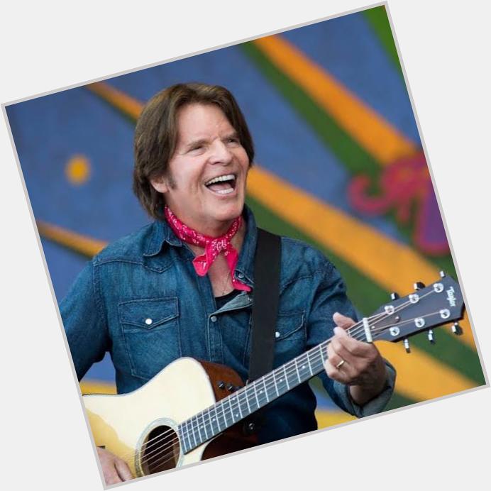 Happy 76th birthday to the lead singer and lead guitarist of Creedence Clearwater Revival, John Fogerty 