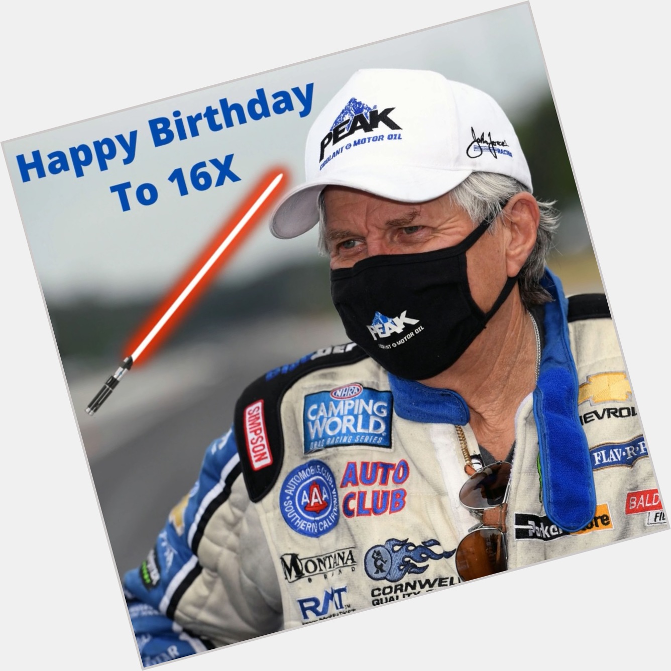Everyone help us wish John Force a Happy Birthday in the comments.  