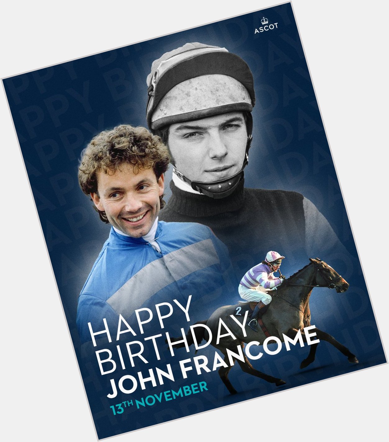 Happy Birthday to John Francome! Leave your messages below!  