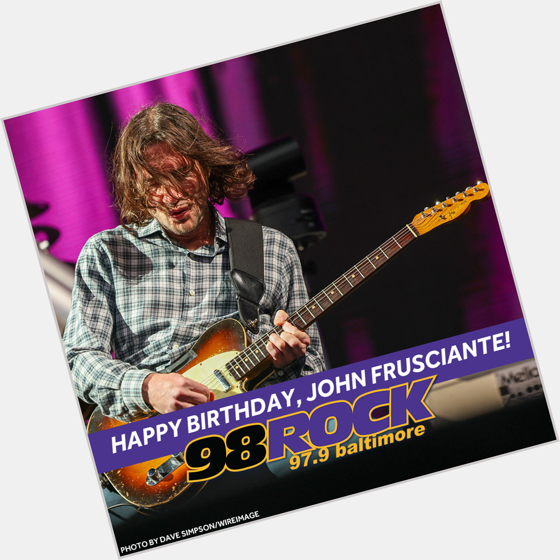 Happy Birthday to guitarist John Frusciante who turns 53 today! 