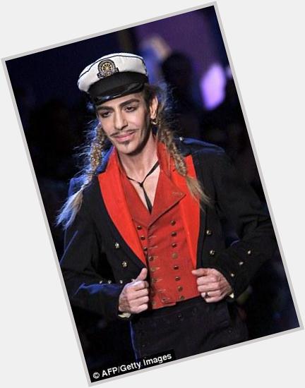 Happy Birthday John Galliano. My true love. Your world is beautiful and ur style is timeless. U mean a lot. I love u. 