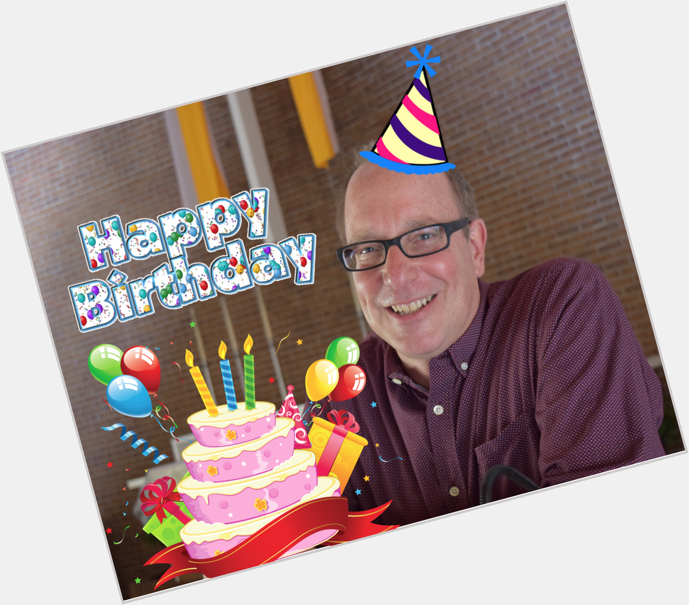 Happy Birthday to our very own Pastor John Glover! We like this guy...as you can tell: 