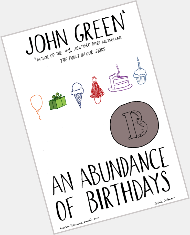 Happy Birthday John Green! By Hanklerfish Comic  