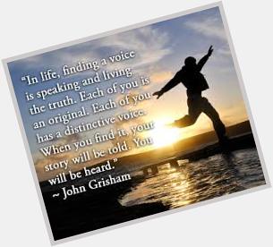 HAPPY BIRTHDAY 

John Grisham 