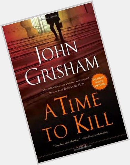 Happy Birthday to John Grisham!  It\s the perfect weather to cozy up with a legal thriller:  