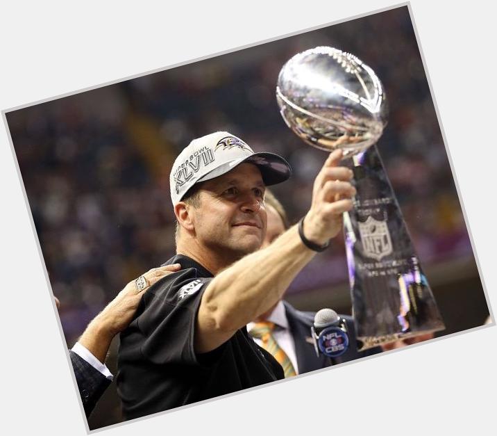 Happy birthday to the best head coach in the John Harbaugh! 