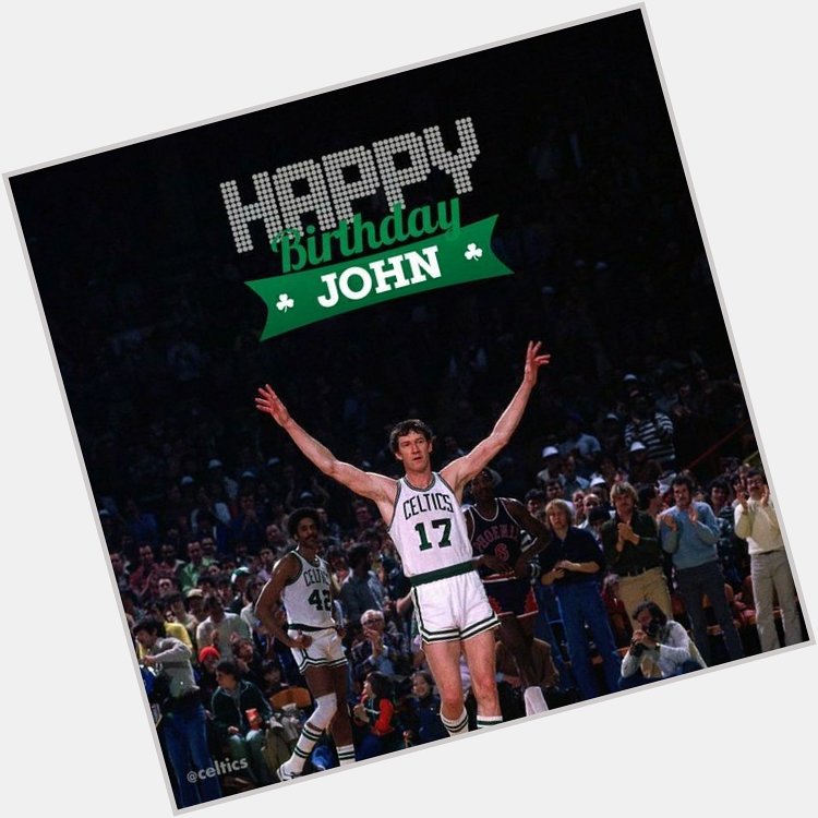 Happy birthday to legend John Havlicek. I wore his number. The man could do anything on the court. 