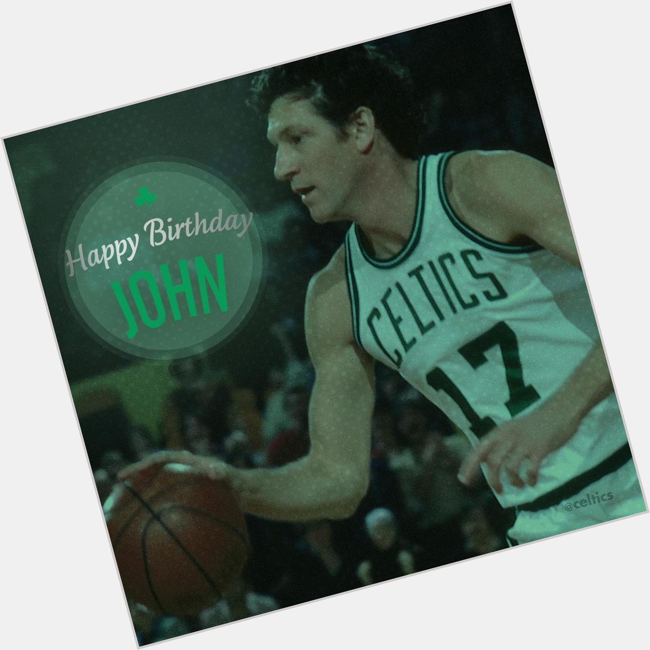 Happy Birthday to one of the greatest Celtics John Havlicek! 