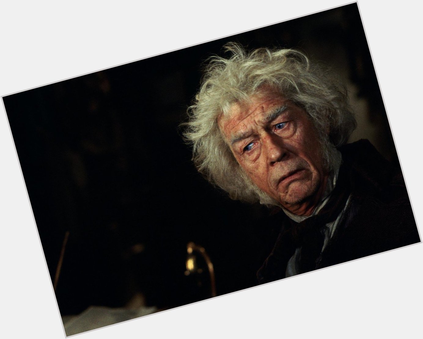 \"A wand? Well, you want Ollivanders. There ain\t no place better! Happy birthday, John Hurt! 