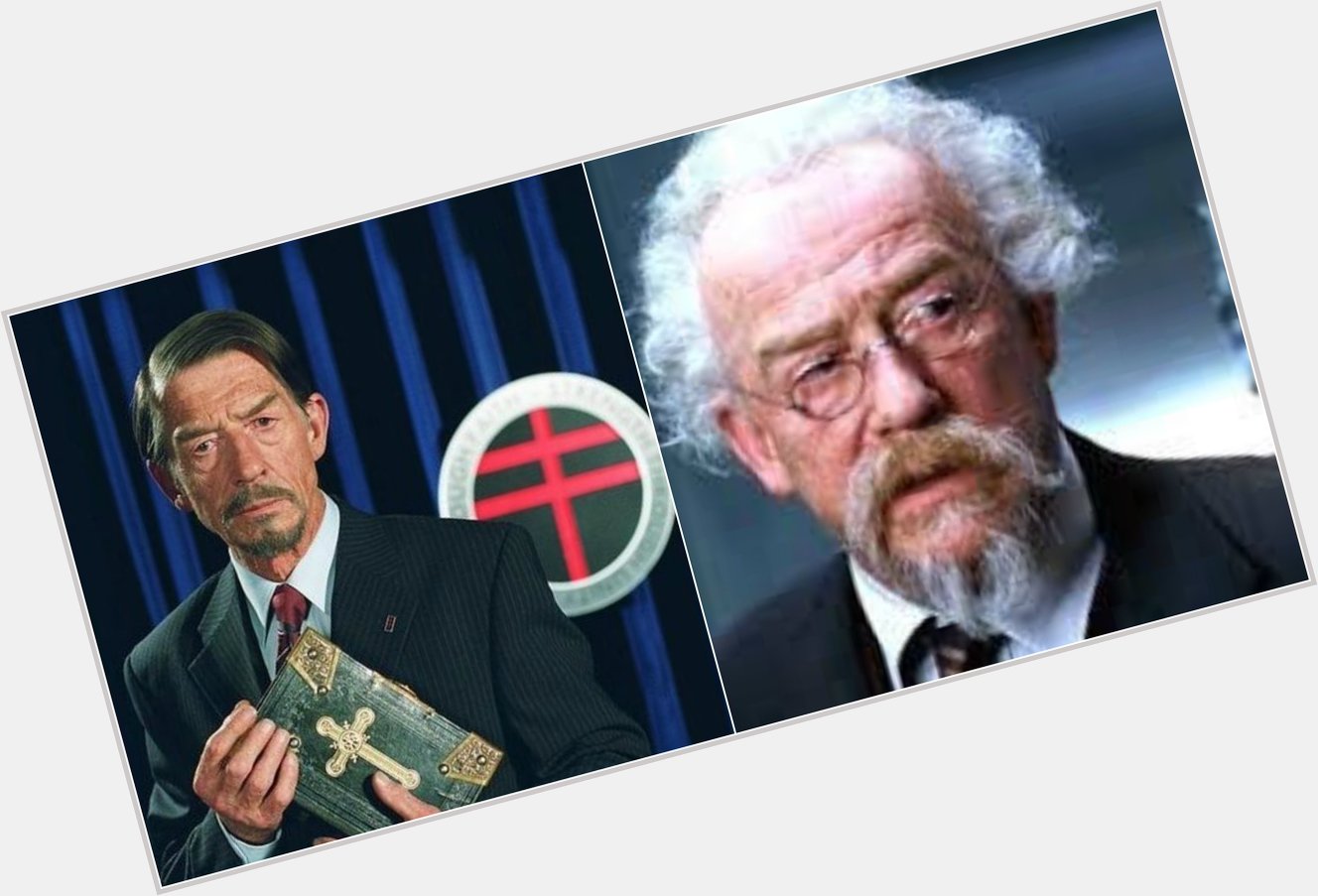 Both tyrannical dictator and benevolent father figure!!! A very happy 80th birthday to the late great John Hurt!!! 