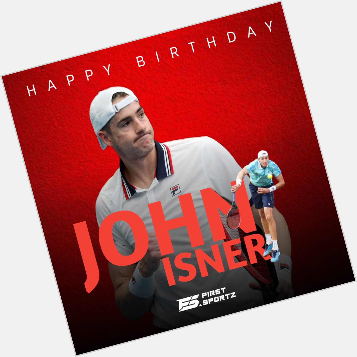 Happy 38th birthday to John Isner 