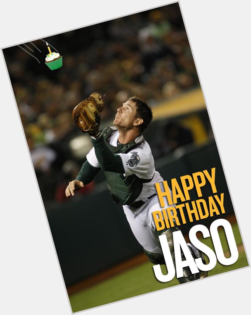 To wish John Jaso a Happy Birthday! 