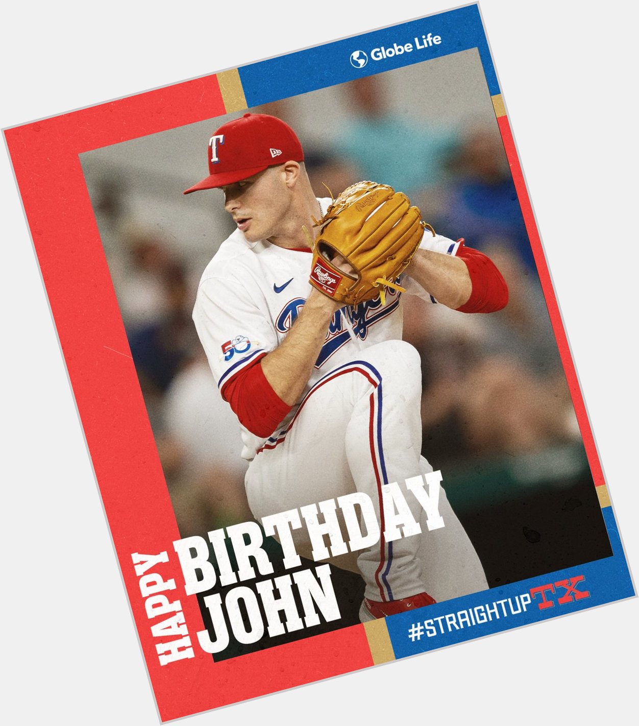 Rangers: Happy 28th birthday to reliever John King! 