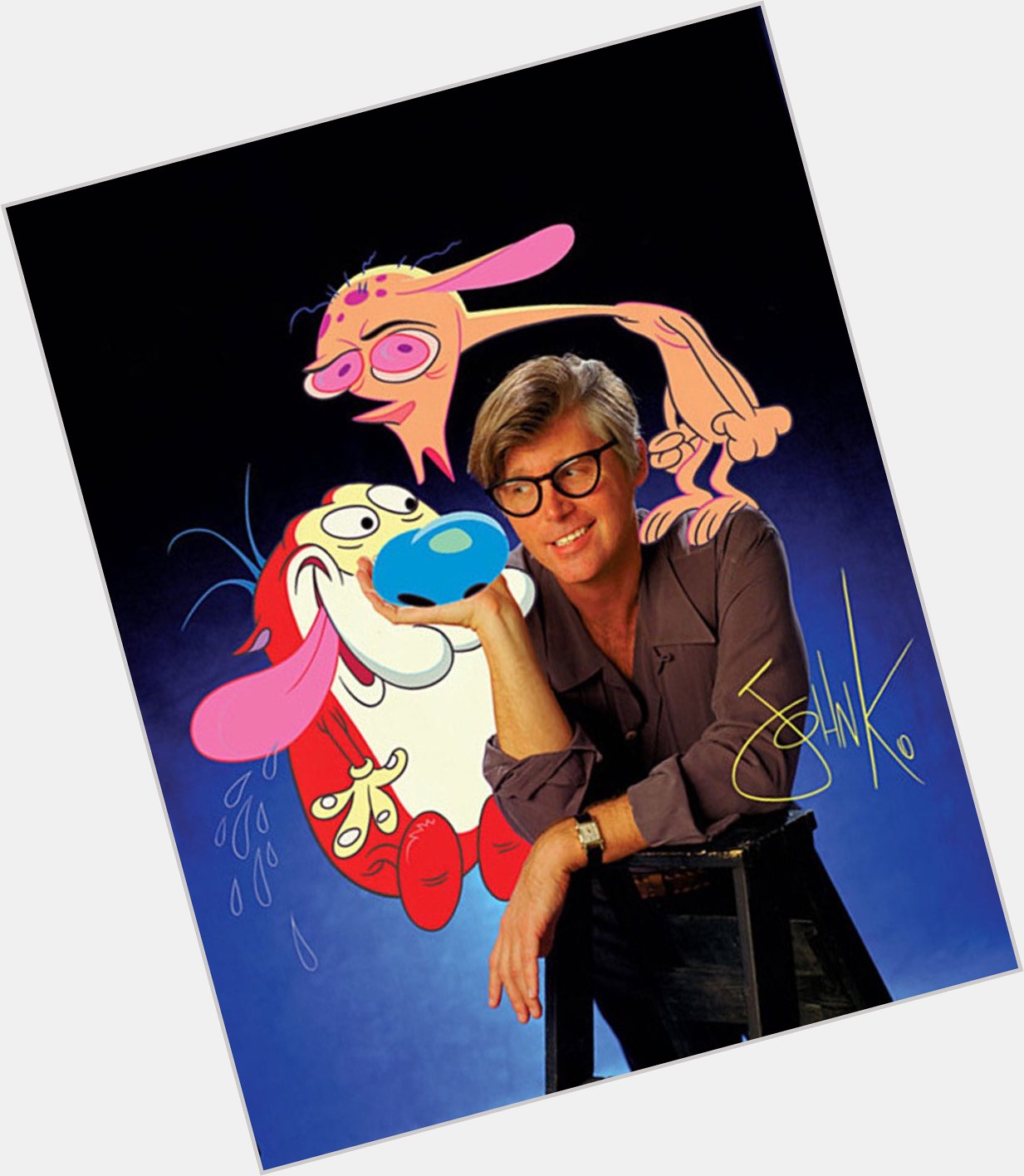    We wish a very happy birthday to the amazing John Kricfalusi! ¡Feliz cumpleaños 