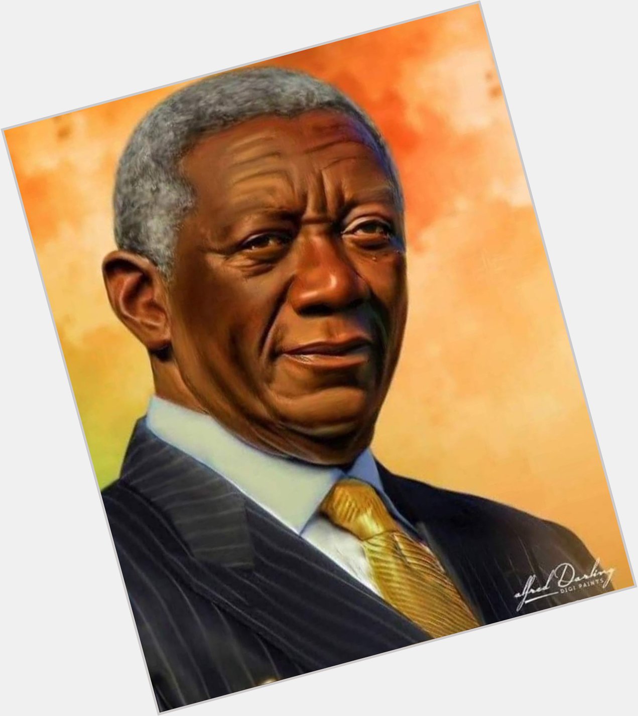 Happy 84th birthday to former President John Kufuor of Ghana aka gentle giant... 