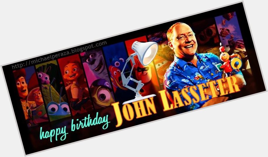 Happy birthday John Lasseter!!   I love this art piece from 