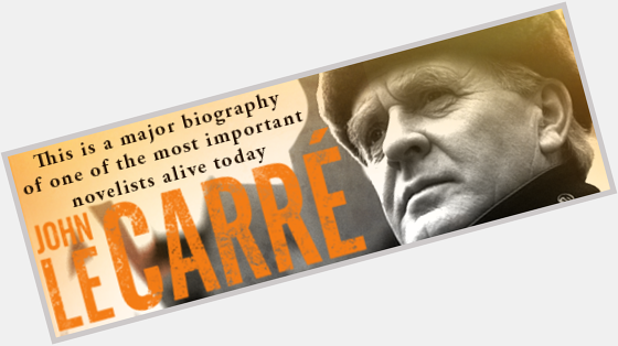 Happy Birthday to acclaimed spy novel author, John le Carré born today in 1931. Bio out Nov.  
