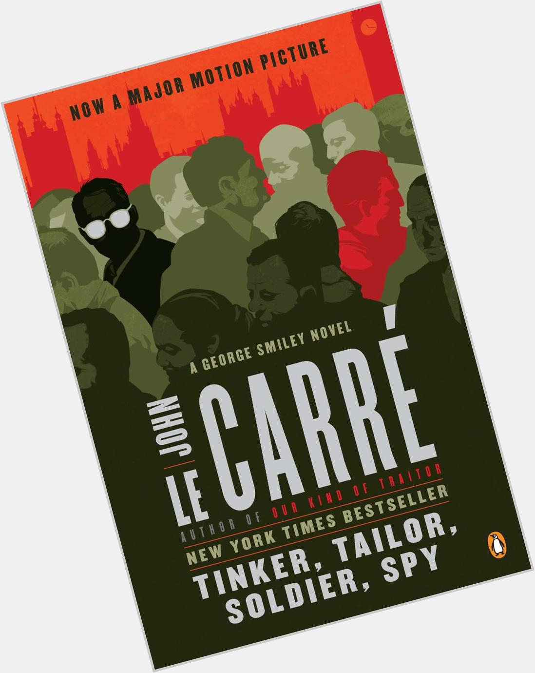  Happy birthday to UK novelist (& former MI6 member) John le Carré! 