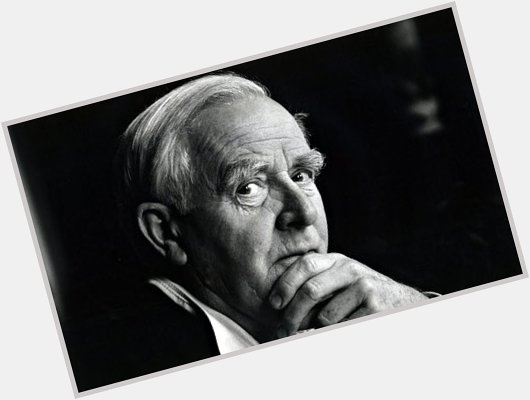 Happy birthday to one of my personal faves. Y\all haven\t read spy literature until you\ve read John le Carré. 