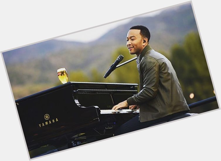  :  | Happy birthday to John Legend! the one guy who inspire me to keep playing 