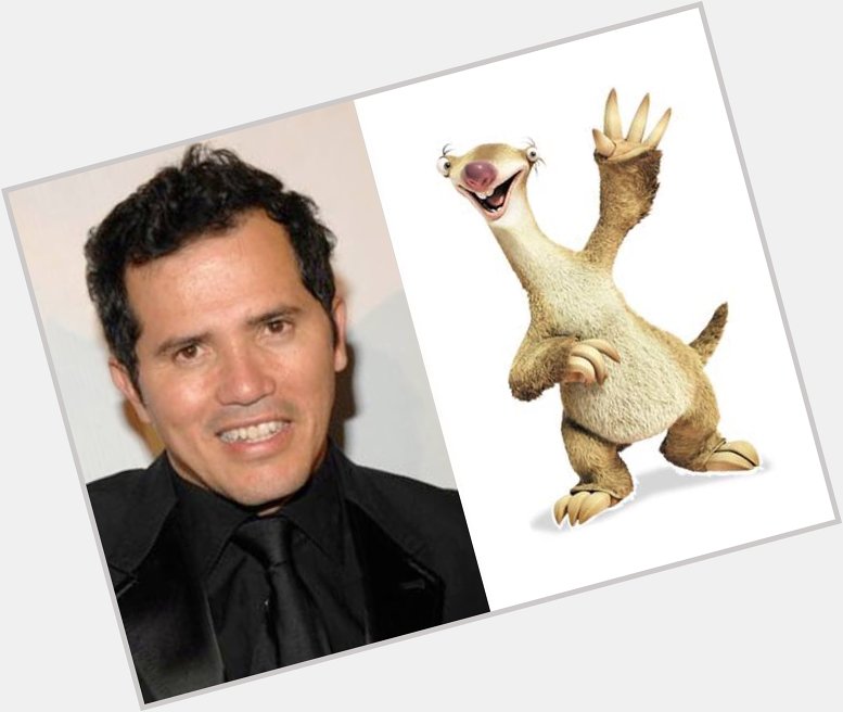 Happy 53rd Birthday to John Leguizamo! The voice of Sid in the Ice Age movies.   