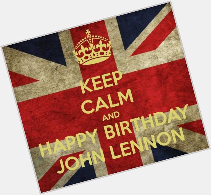 Happy Birthday John Lennon    