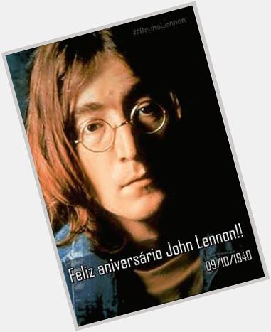 Happy Birthday John Lennon,uma lenda da música... 