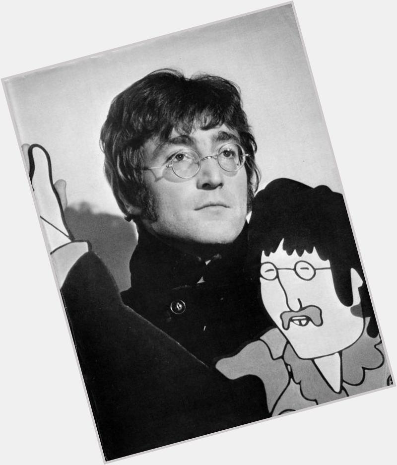 Awh happy birthday to John Lennon  . Shouldve been 74 today  . 