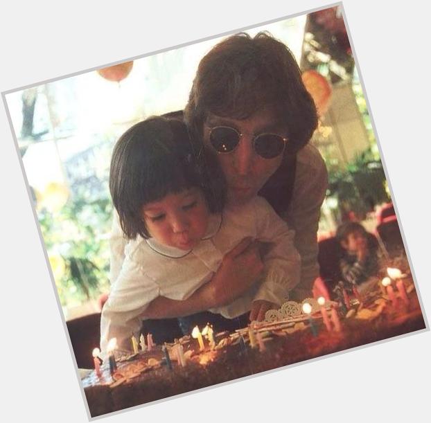 Happy Birthday to the handsome John Lennon and Sean Lennon 