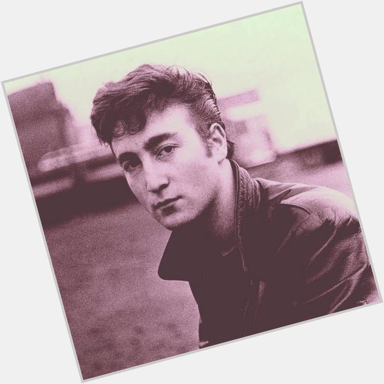 Happy birthday John Lennon       