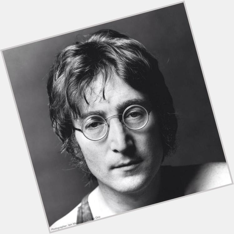 Happy birthday to john lennon!  