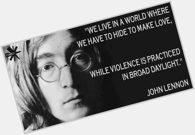  Happy 74th birthday John Lennon 