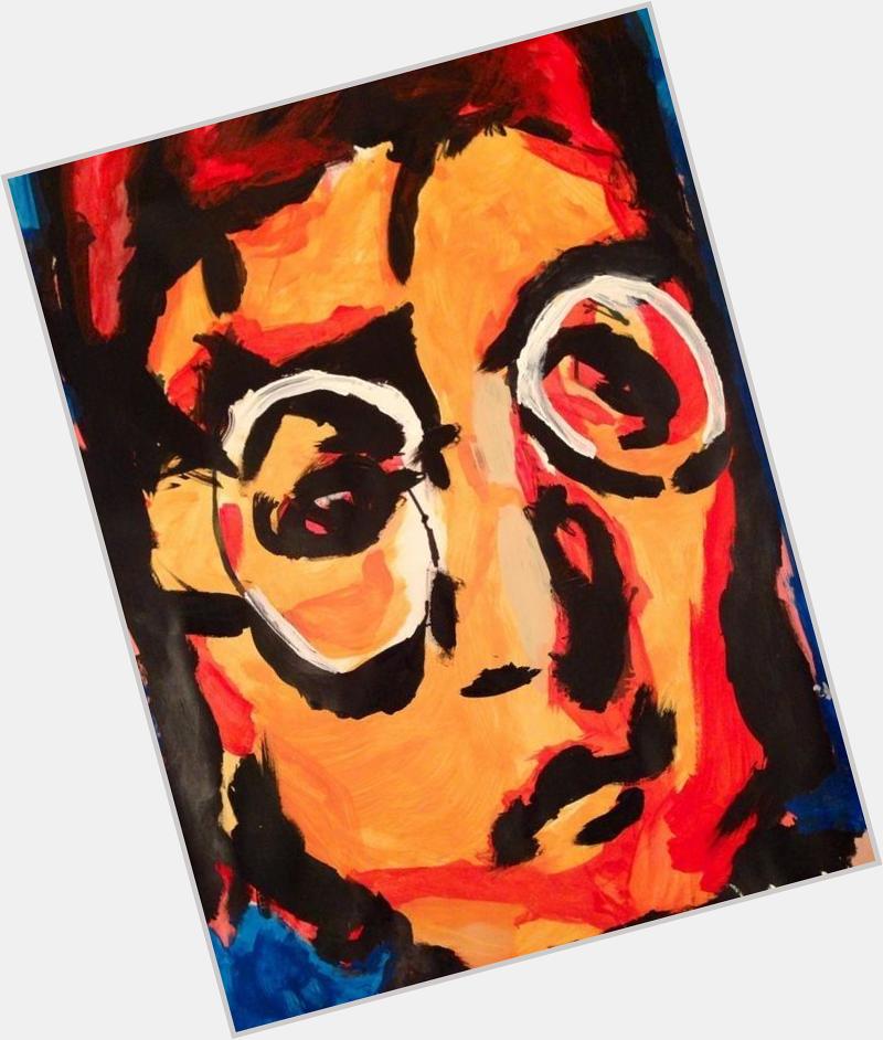 Happy birthday John Lennon! Portrait by Jake available at  