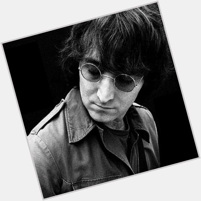 Happy Birthday to John Lennon. Lennon is a big inspiration of mine and a role model. Happy 74th  