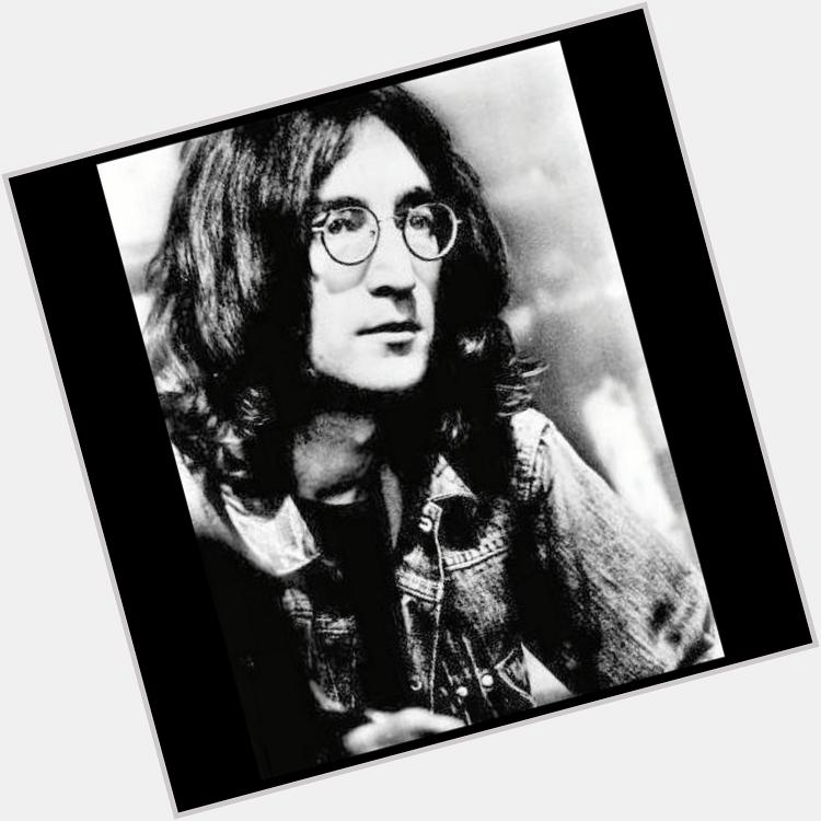 Happy 74th Birthday John Lennon! 
ONE man with ONE vision for ONE world, imagine.    