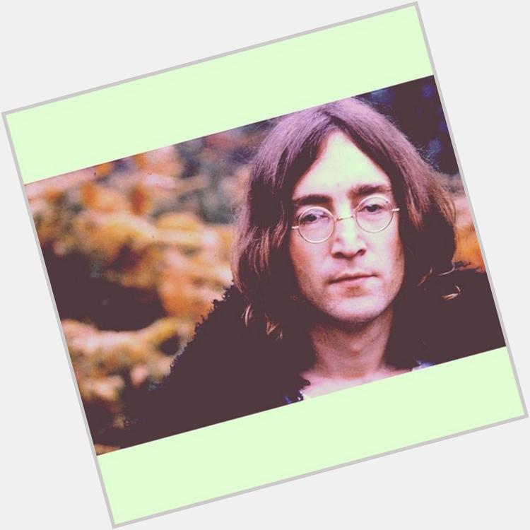  Happy 74th birthday John Lennon We love you and imagine you were here right now RIP  