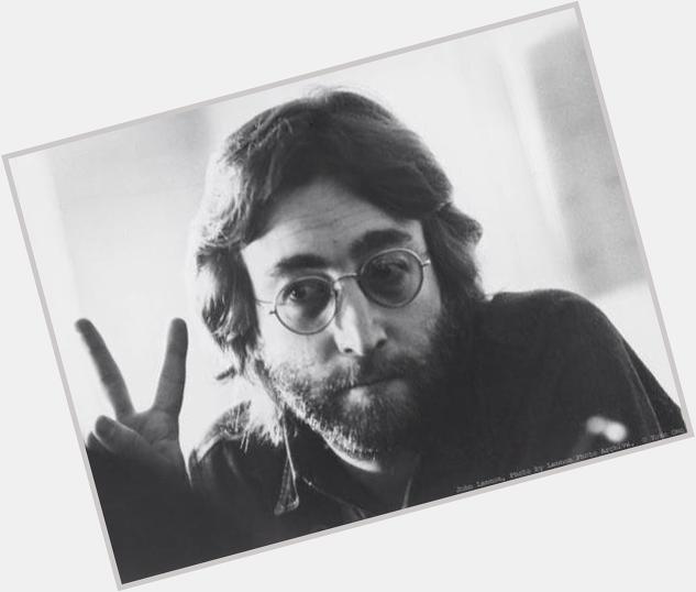 Happy birthday to the amazing John Lennon I wish I couldve been alive in your lifetime to see your amazing works 